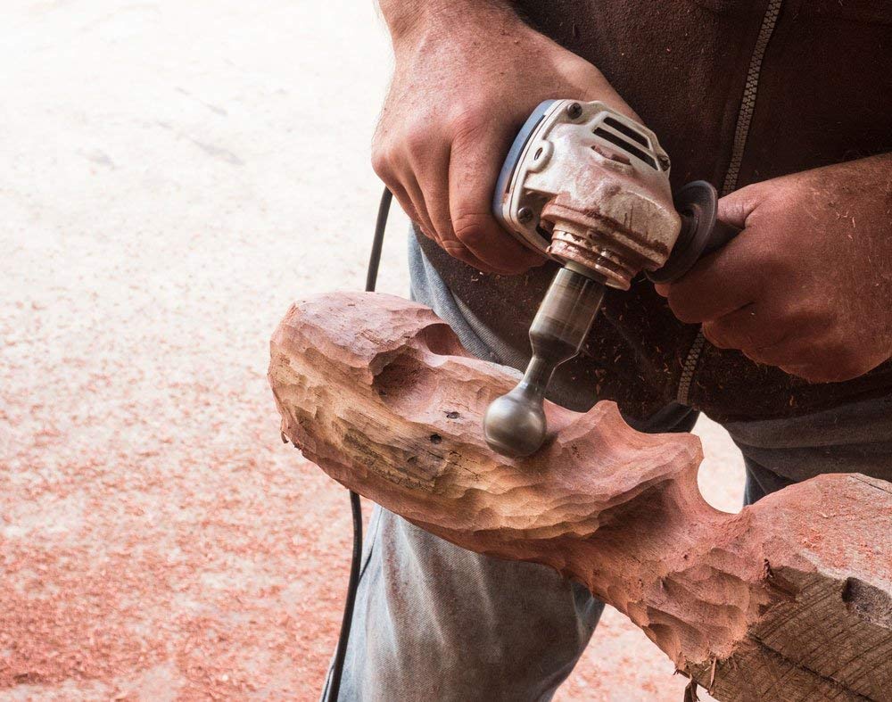 ARBORTECH B0752TXPKD Ball Gouge 30mm Spherical Shaped Milling Ball - หัวบอลขุดไม้ชนิดลับใบเองอัตโนมัติ Arbortech รุ่น B0752TXPKD (สินค้าสั่งซื้อล่วงหน้า Pre-Order)