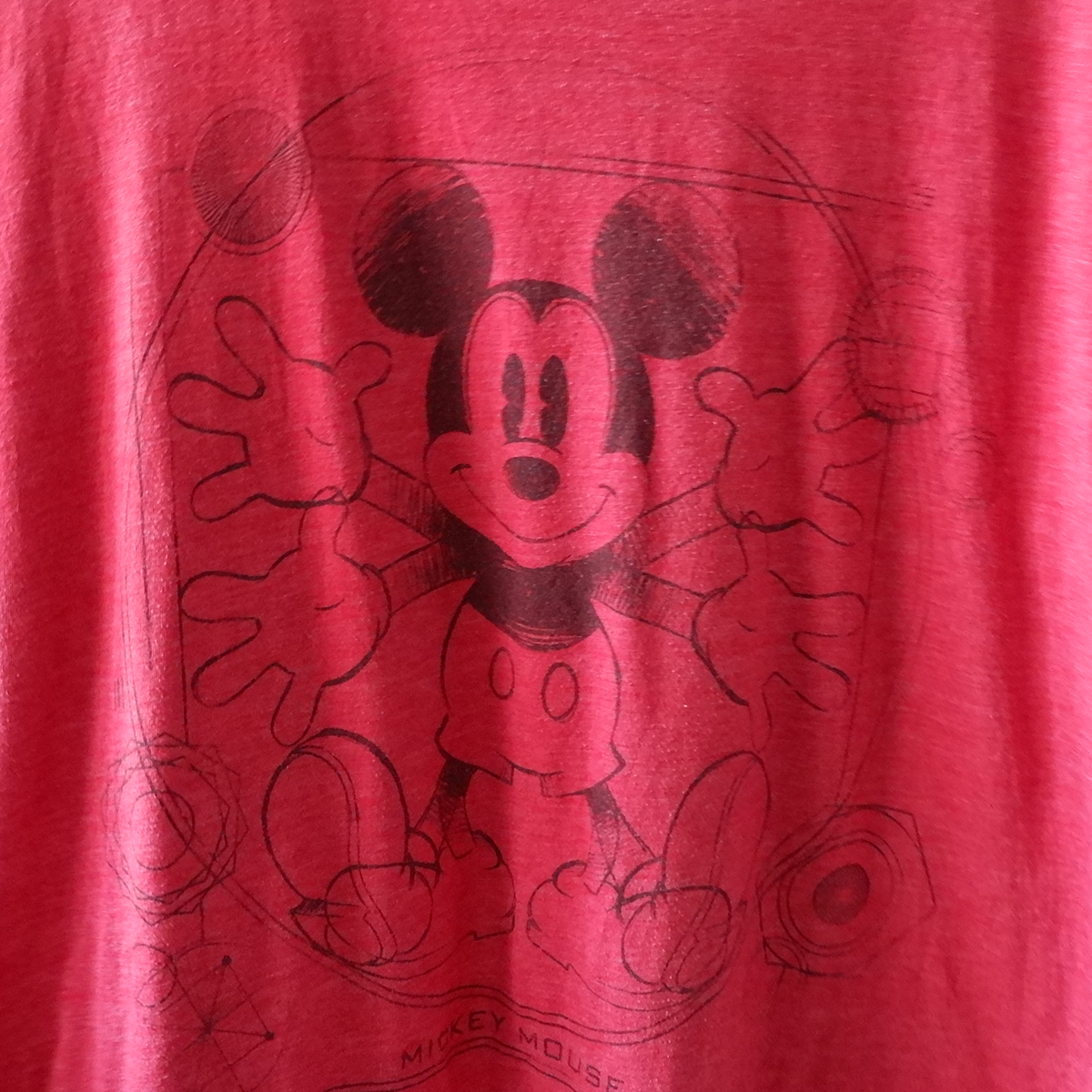 เสื้อยืดวินเทจมือสอง Vintage T-Shirt เสื้อยืดมิกกี้เมาส์ วินเทจ Mickey Mouse งานป้าย Disney
