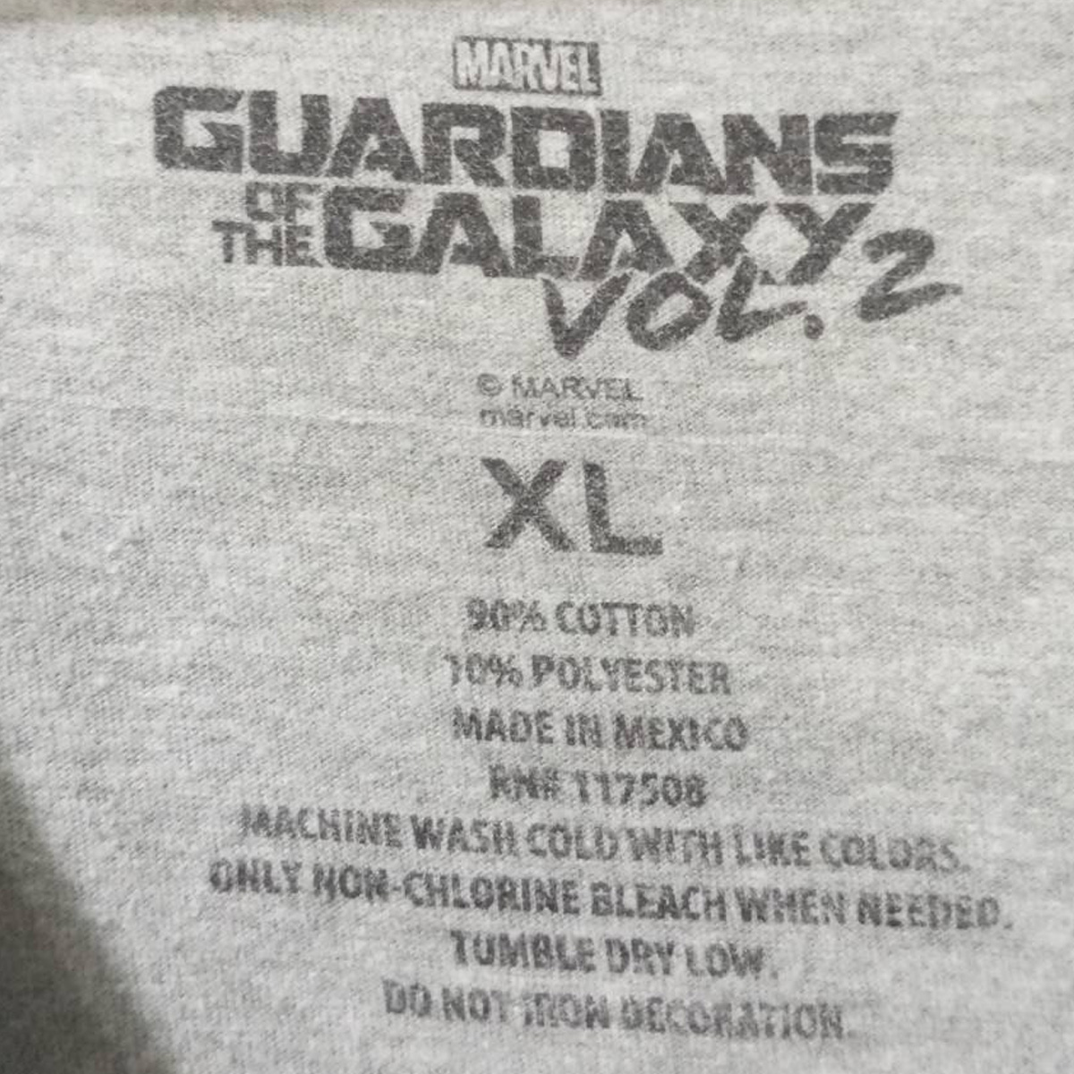 เสื้อยืดวินเทจ มือสอง T-Shirt Vingtage เสื้อฮีโร่การ์ตูน กรู๊ท Groot T-Shirt Vingtage งานป้าย Marvel มือสอง
