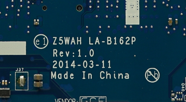 acer E5-531G พาร์ท Z5WAH LA-B162P Rev 1.0 ไบออส+วงจร+บอร์ดวิว+รูปบอร์ด FHD