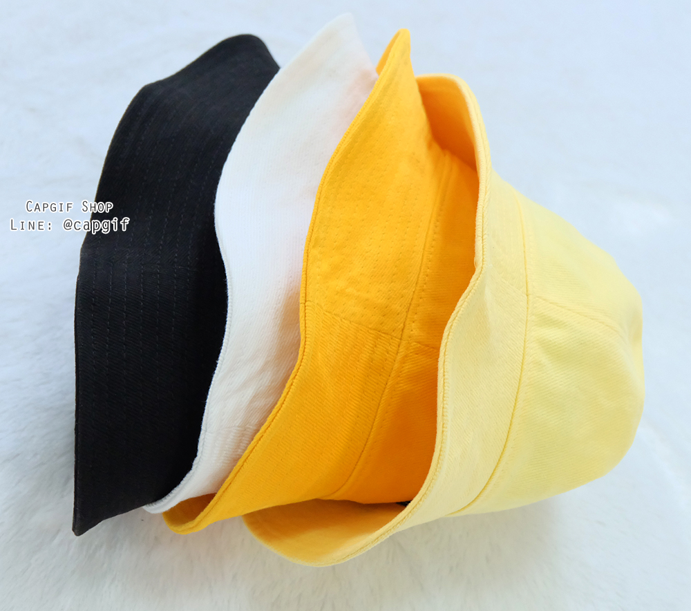 หมวกบักเก็ตไซส์เด็ก หมวกbucket ผ้าคอตตอนหนาเกรดเอ size : 54 cm.