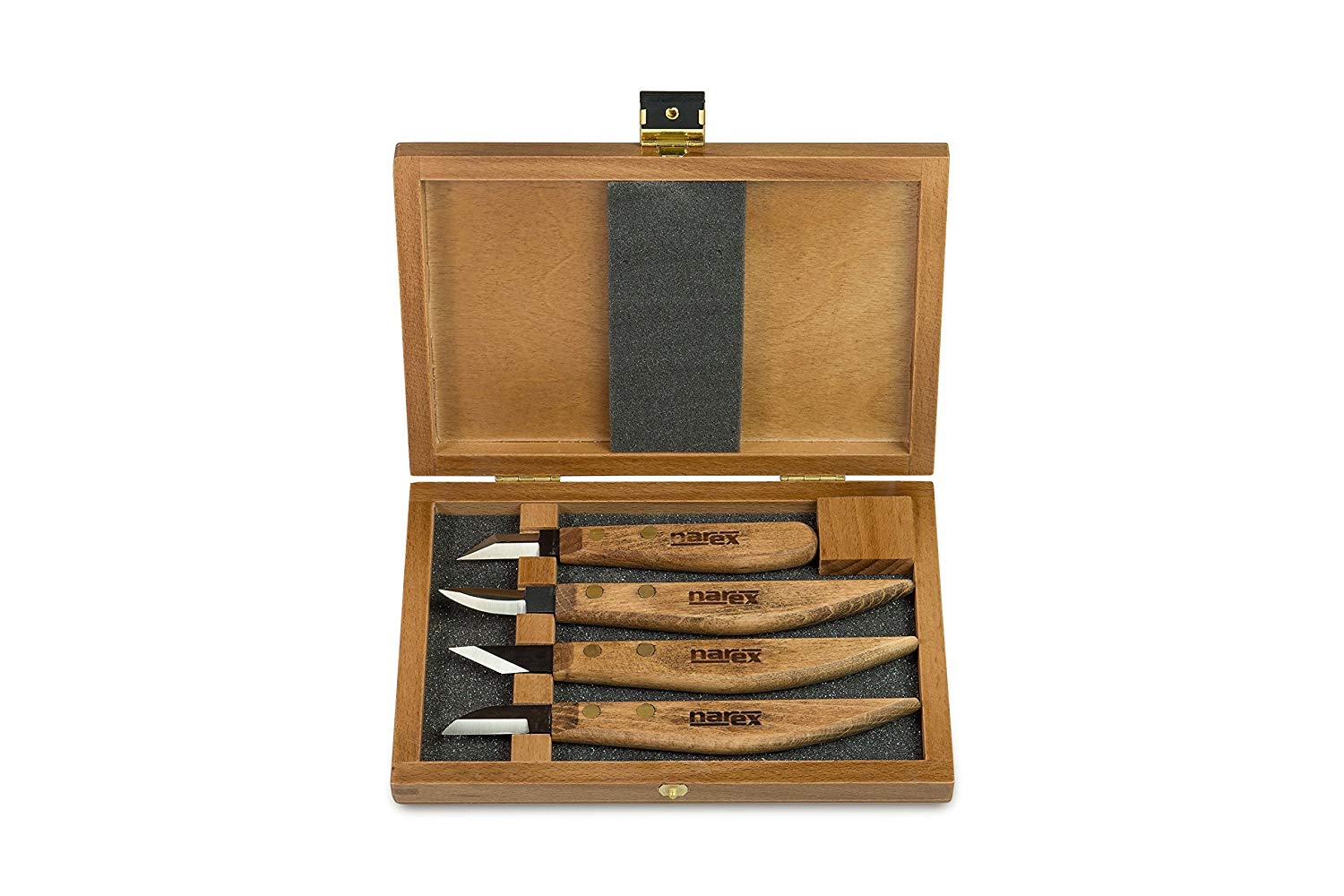 NAREX 869100 set of carving Knives, WOOD LINE PROFI ชุดมีดแกะสลัก (Made in Czech Republic)