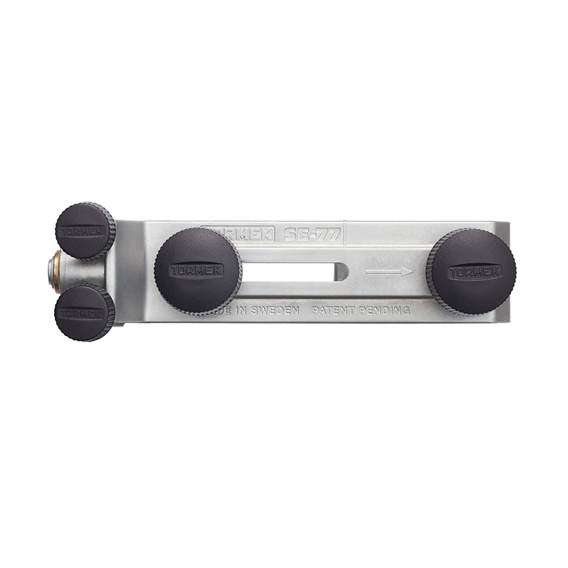 TORMEK SE-77 Square Edge Jig - ชุดจิ๊กลับเครื่องมือที่มีปลายคมตรง และฉาก เช่นสิ่ว และใบกบ Tormek รุ่น SE-77 (ผลิตในสวีเดน)