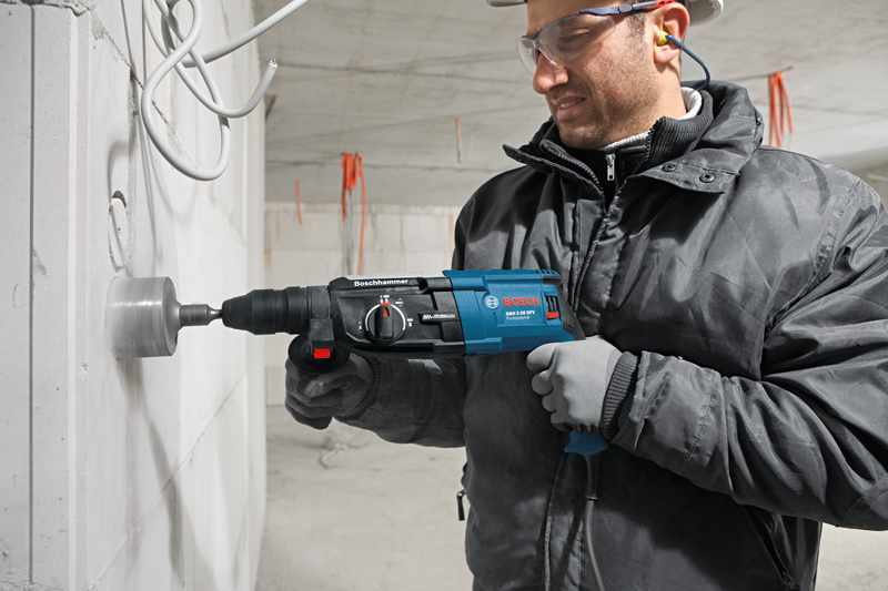 BOSCH GBH 2-28 DFV Rotary Hammer Drill - สว่านโรตารี่ SDS-plus 3 ระบบ Bosch รุ่น GBH 2-28 DFV - 06112672K1