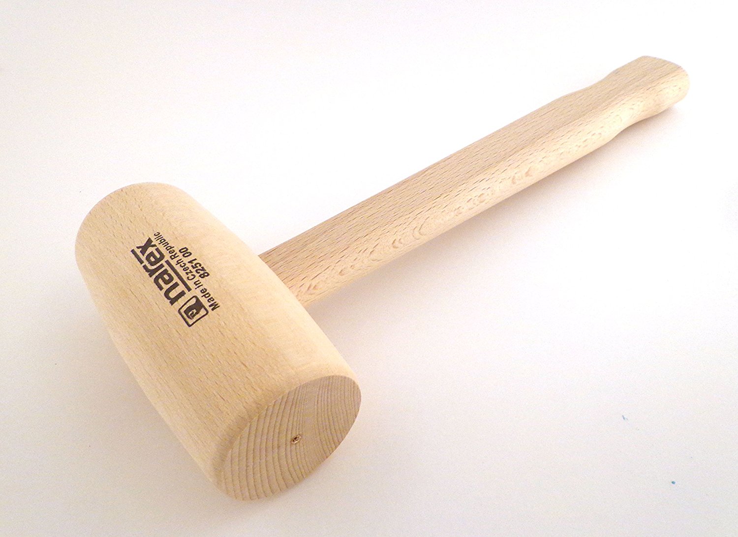 NAREX 825100 - 300 gram Beech Wood Carving Mallet ค้อนไม้หัวกลม (Made in Czech Republic)