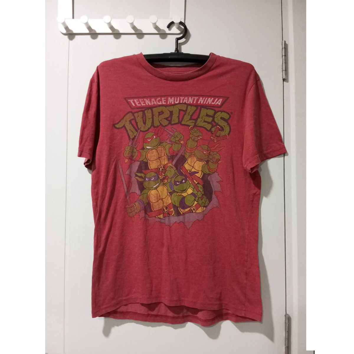 เสื้อยืดวินเทจมือสอง T-Shirt Vingtage ลายการ์ตูน เต่านินจา Teenage Mutant Ninja Turtles
