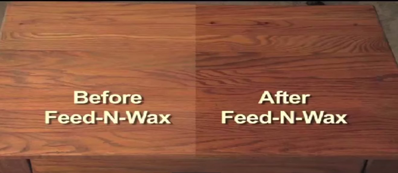 HOWARD Feed-N-Wax Wood Polish & Conditioner, 16 oz. (473mL.) - น้ำมันและแว็กซ์ รักษา ปรับสภาพเนื้อไม้ และเคลือบเงาไม้ มีกลิ่นอ่อนๆจากน้ำมันเปลือกส้ม (Made in U.S.A)