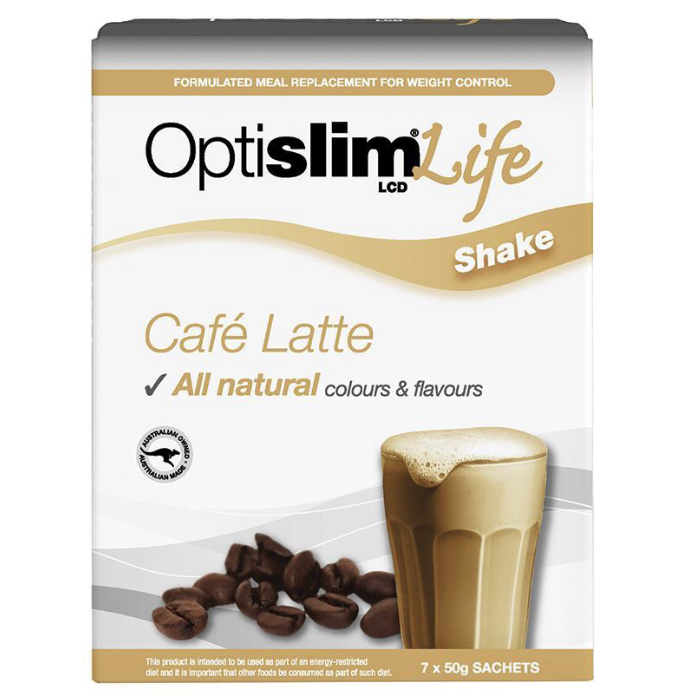 OptiSlim Life Shake Cafe Latte 50g(7ซอง)