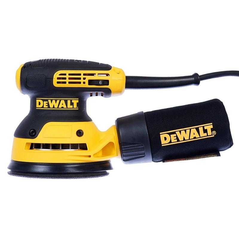 DEWALT DWE6423 5" Vibration Sander (เครื่องขัดกระดาษทรายกลมแบบสั่น 5 นิ้ว ปรับรอบได้ 280 วัตต์)