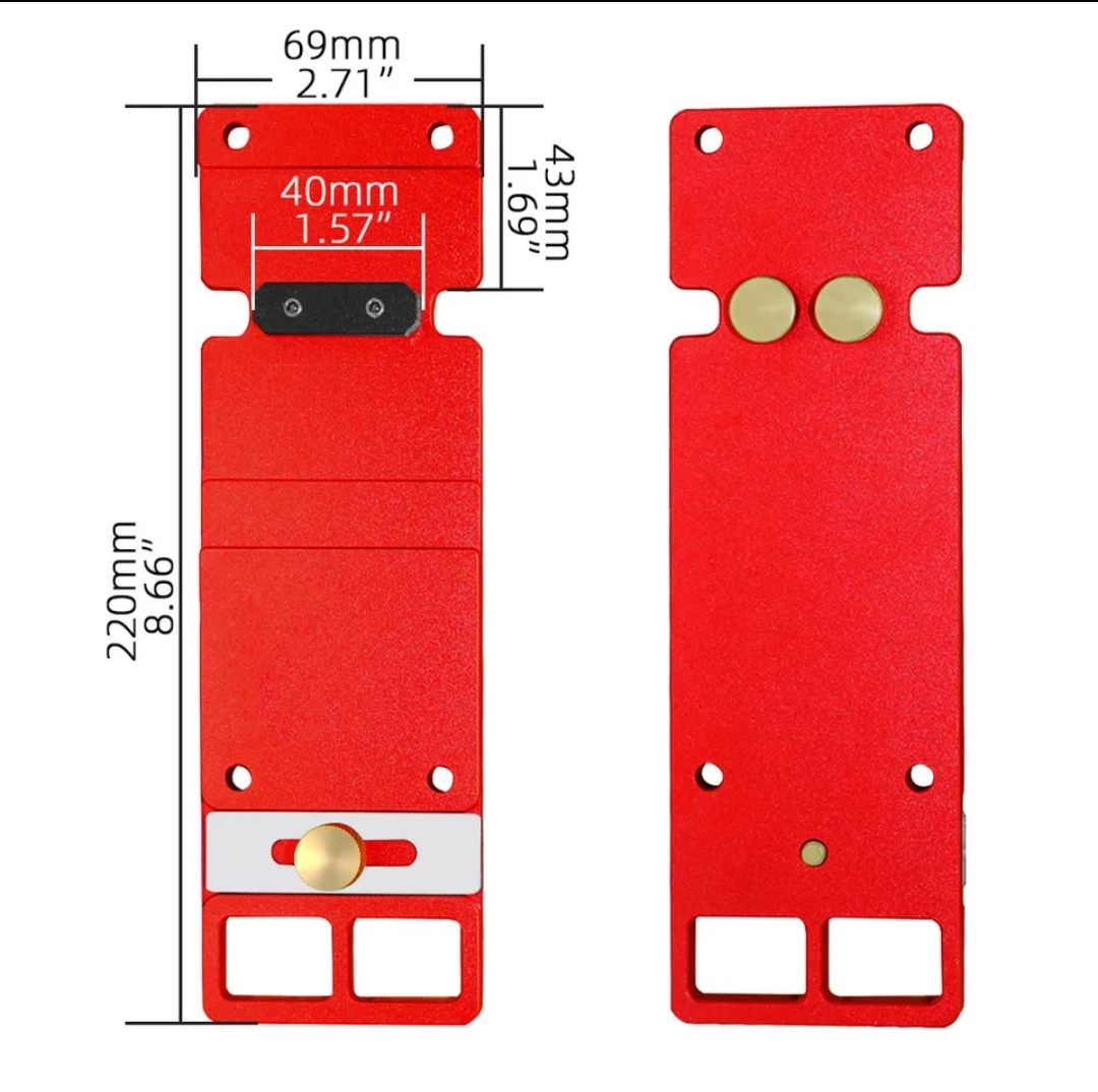 SIT TOOL SIT-WA90 Angle Stop for FESTOOL and MAKITA Rails - ตัวจับตั้งมุมฉากกับราง สำหรับราง Festool และ Makita SIT TOOL รุ่น SIT-WA90
