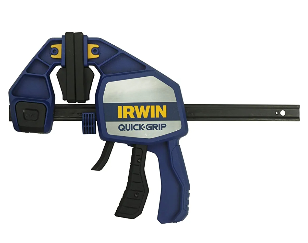 IRWIN 150-1,270mm. (6"- 50") Quick-Grip HD Heavy Duty One-Handed Bar Clamp/ Spreader - แคล้มป์จับชิ้นงาน IRWIN Quick-Grip รุ่น HD ขนาด 150- 1,270 มม. ( 6- 50 นิ้ว)