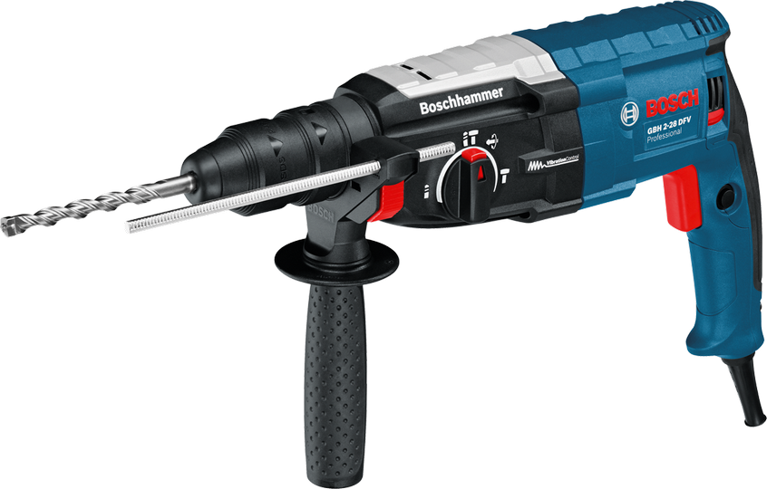 BOSCH GBH 2-28 DFV Rotary Hammer Drill - สว่านโรตารี่ SDS-plus 3 ระบบ Bosch รุ่น GBH 2-28 DFV - 06112672K1