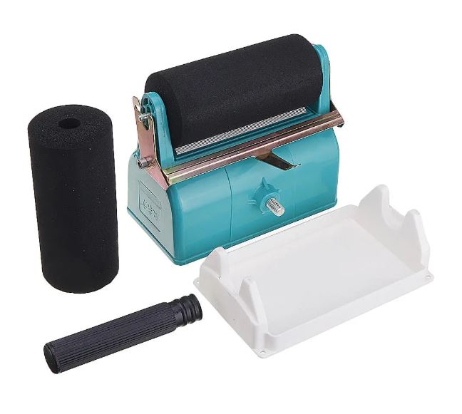 SIT Tool 6-Inch Portable Handheld Woodworking Glue Applicator Roller with Glue Stop- ลูกกลิ้งทากาวรุ่นมีตัวบังคับหยุดไม่ให้กาวไหล ขนาดหน้ากว้าง 6 นิ้ว