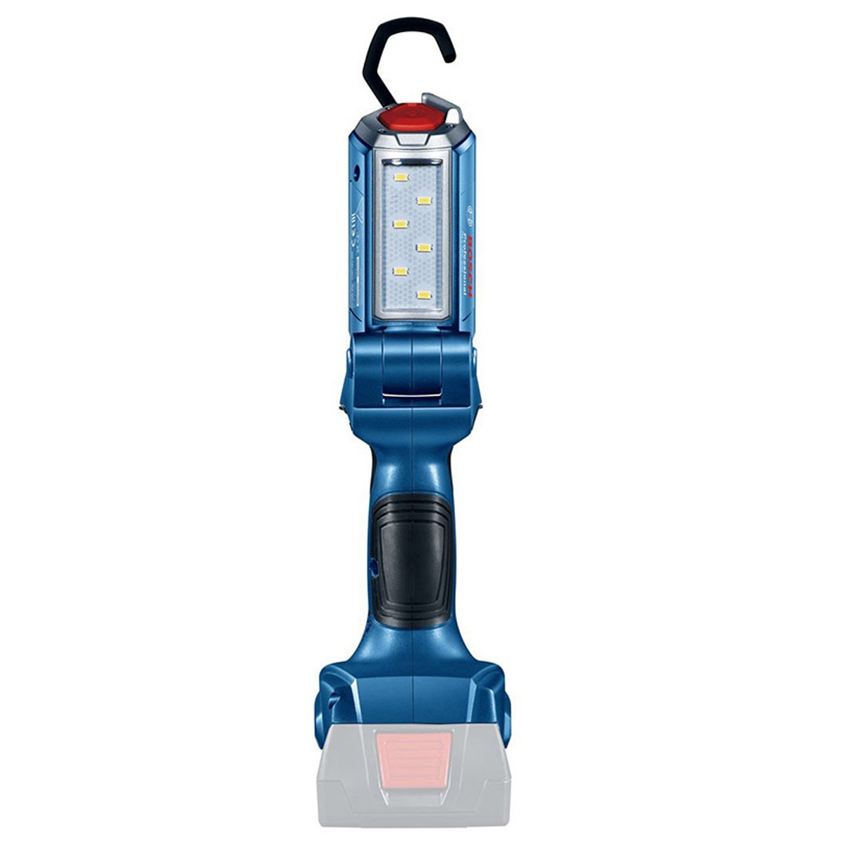 BOSCH GLI 180-LI Cordless Worklight (Tool only, without battery and charger) - ไฟส่องสว่างพื้นที่ทำงานแบบไร้สายใช้แบตเตอรี่ Li-Ion 18v บ็อชรุ่น GLI 180-LI (ตัวเปล่า ไม่มีแบตเตอรี่ ไม่มีแท่นชาร์จ) - 06014A11L0