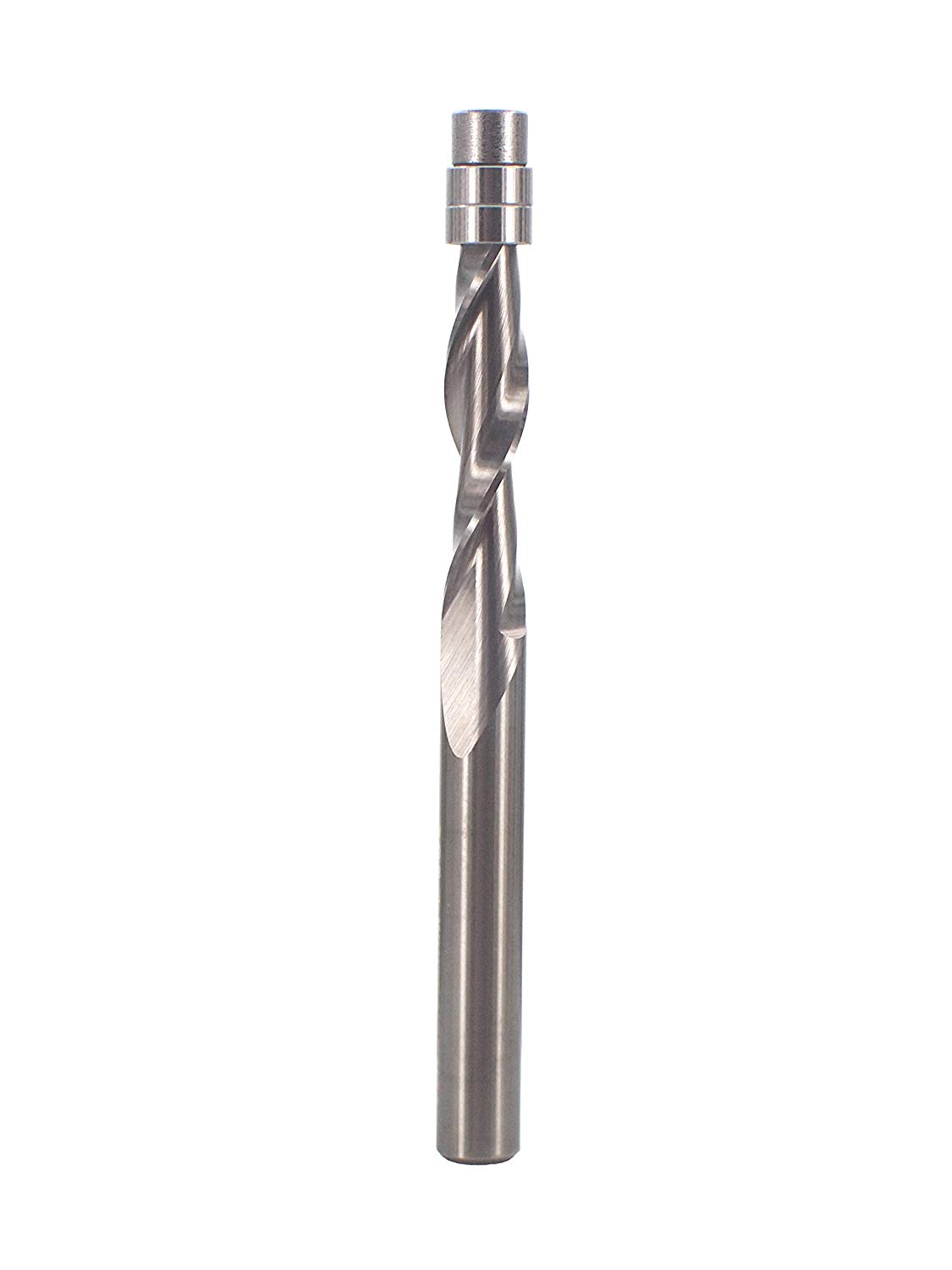 WHITESIDE RFT2100 1/4-Inch Diameter Spiral Flush Trim Up Cut Router Bit - ดอกเกลียวกัดขอบไม้ชนิดคาร์ไบด์ทั้งแท่งแบบกัดขึ้น แกน 1/4" (Made in U.S.A.)