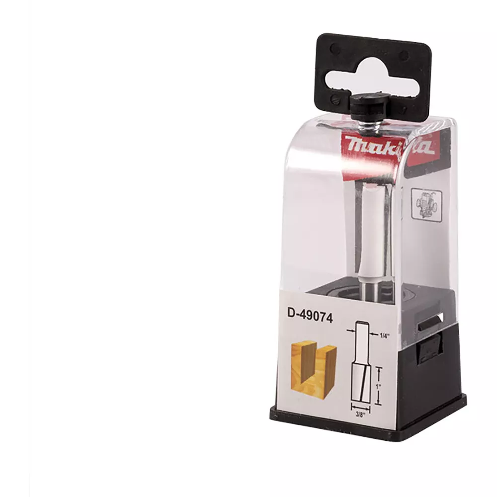 MAKITA 1/4-inch Shank Straight Router Bit - ดอกเร้าเตอร์แกน 1/4" ดอกกัดตรง จากมากีต้า