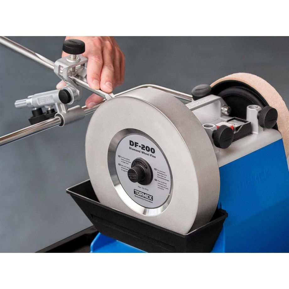 TORMEK DF-200 Diamond Wheel, Fine Grit 600 - หินลับเพชรความละเอียด 600กริต ขนาด 8" Tormek รุ่น DF-200 (สินค้าสั่งซื้อล่วงหน้า Pre Order)