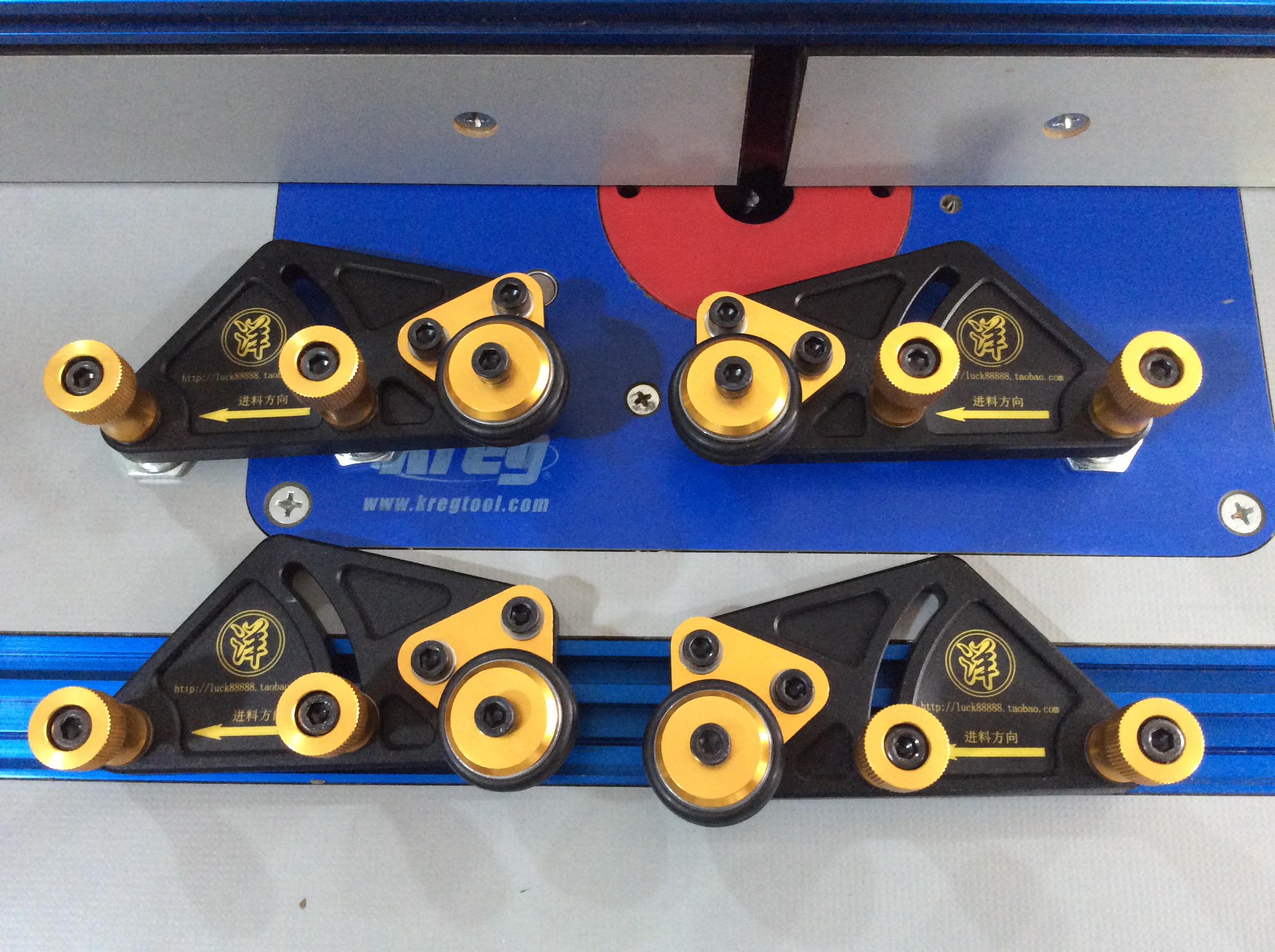 SIT TOOL 04219 Router Table Stock Guides - ชุดตัวช่วยกดไม้บนโต๊ะเร้าเตอร์ SIT TOOL รุ่น 04219