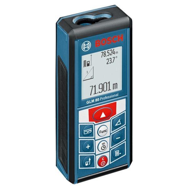 BOSCH GLM 80 - 80m. Laser Measure - เครื่องวัดระยะด้วยเลเซอร์ไกล 80ม. BOSCH รุ่น GLM 80 - 06010723K0
