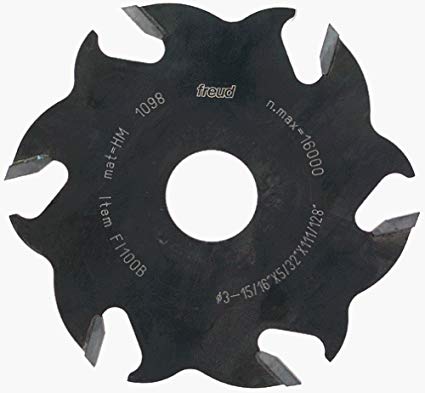 FREUD FI100 4-Inch 6 Tooth Blade for Biscuit Joiners - ใบตัดสำหรับเครื่องเจาะแผ่นบิสกิต ชนิด 6 ฟัน Freud รุ่น FI100