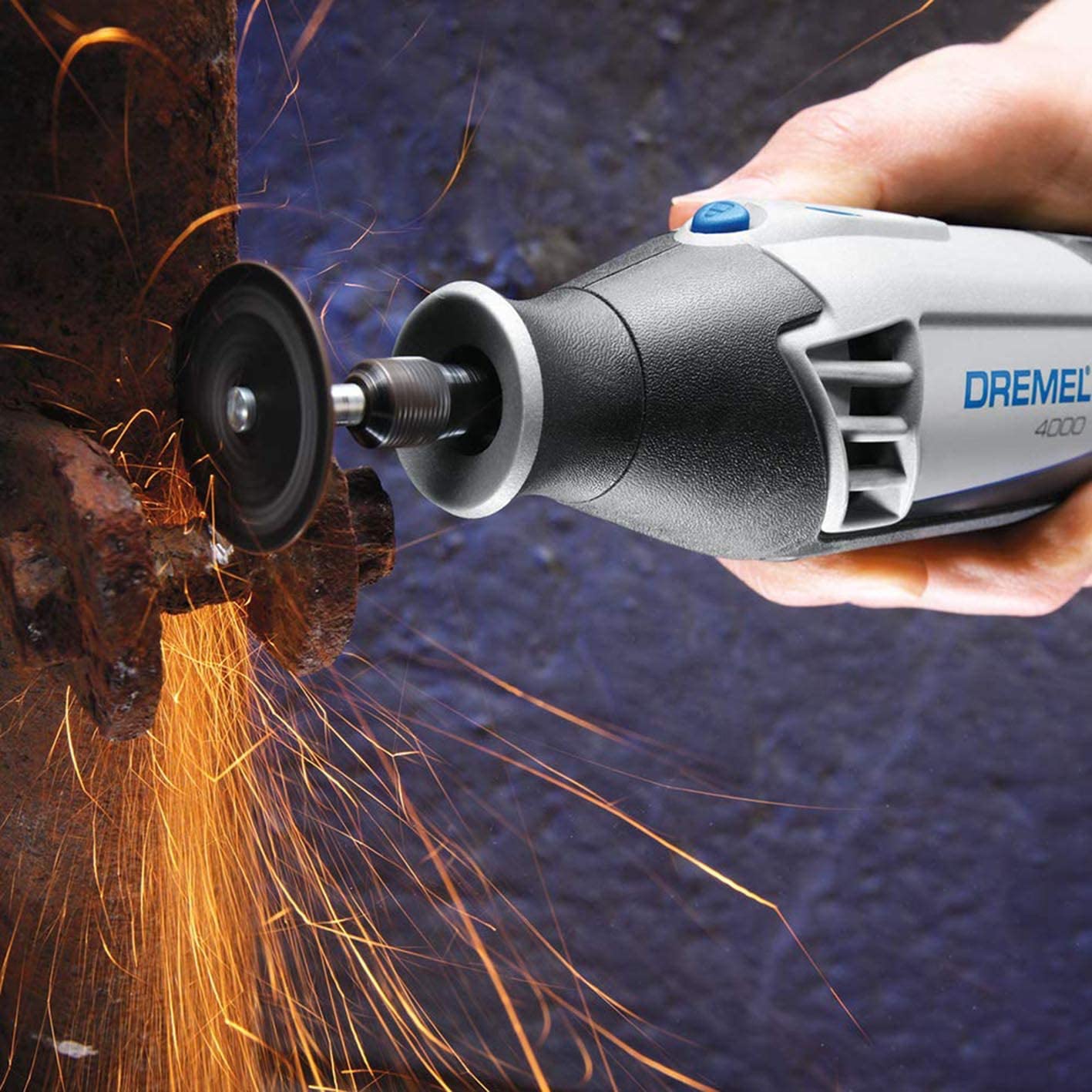 DREMEL 687-01 52-Piece All-Purpose Rotary Tool Accessory Kit- Includes a Carving Bit, Sanding Drums, Grinding Stones, Cutting Discs, and a Storage Case - ชุดอุปกรณ์เสริมเครื่องมืออเนกประสงค์ 52 ชิ้น DREMEL รุ่น 687-01