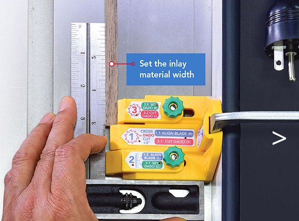 MICROJIG DS-333 MICROJIG: MATCHFIT Dado Stop รุ่น DS-333 - จิ๊กช่วยตัดร่องไม้ (Dado) Made in U.S.A.