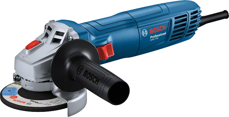 BOSCH GWS 700 4-inch Angle Grinder, 710w - เครื่องเจียรไฟฟ้า หรืลูกหมูขนาด 4 นิ้ว 710 วัตต์ บ็อช รุ่น GWS 700 - 06013A31K0