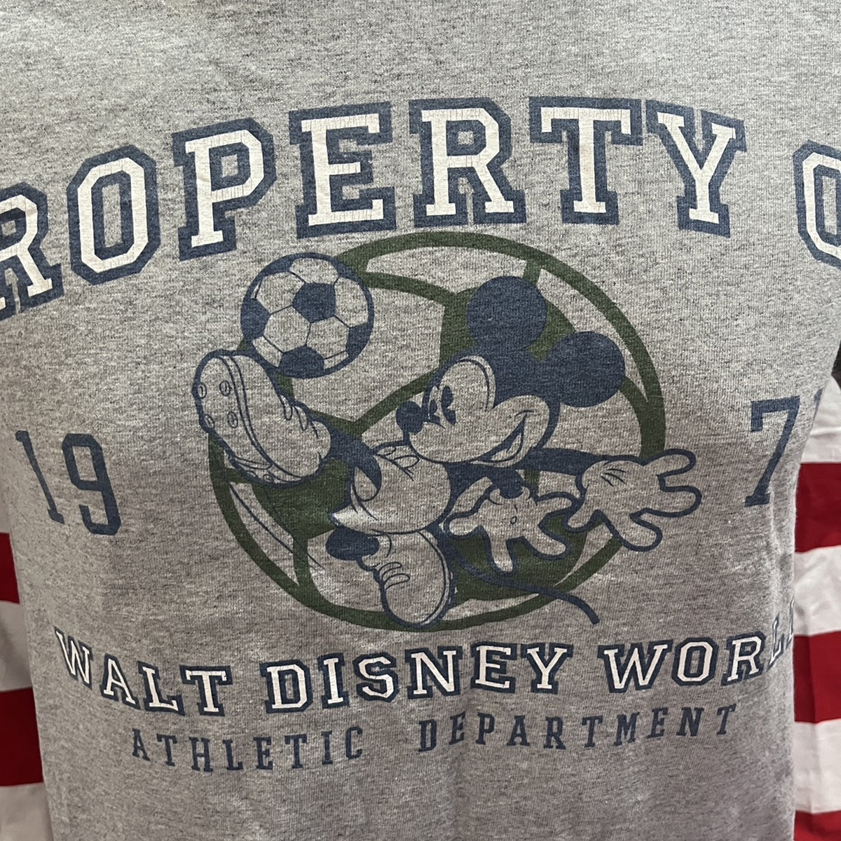 เสื้อยืดวินเทจมือสอง Vintage T-Shirt เสื้อยืดมิกกี้เมาส์ วินเทจ Mickey Mouse งานป้าย Disney