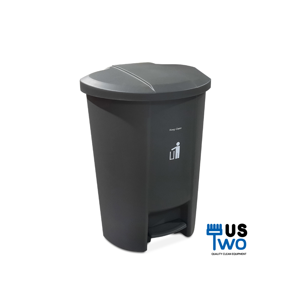 ถังขยะแบบเหยียบ ทรงเหลี่ยม 50 ลิตร