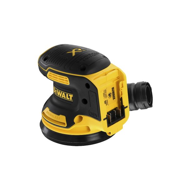 DEWALT DCW210N-KR 18V XR Brushless 5-inch/ 125mm Random Orbit Sander (Tool only, without battery and charger) - เครื่องขัดกระดาษทรายโคจรกลม ไร้สายขนาด 125มม./ 5 นิ้ว ดีวอล์ท รุ่น DCW210N-KR (ไม่มีแบตเตอรี่ ไม่มีแท่นชาร์จ)