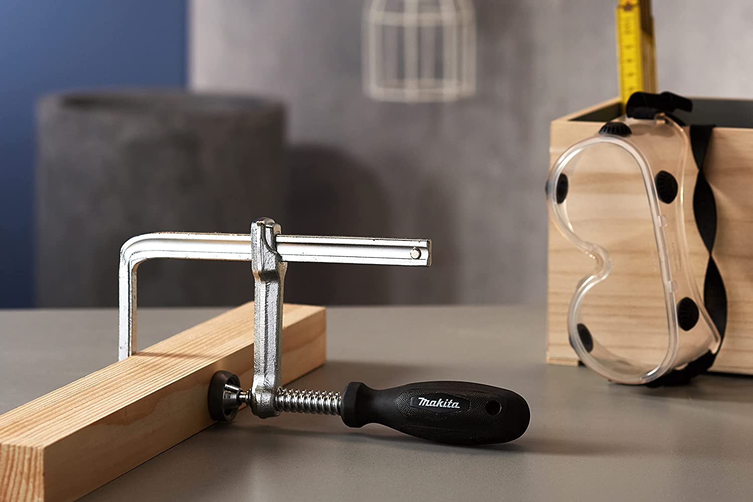 MAKITA 194385-5 Guide Rail Clamper Set (2 PIECES) - แคล้มป์ยึดรางสำหรับราง Makita หรือ Festool (ชุดละ 2 อัน) - 194385-5