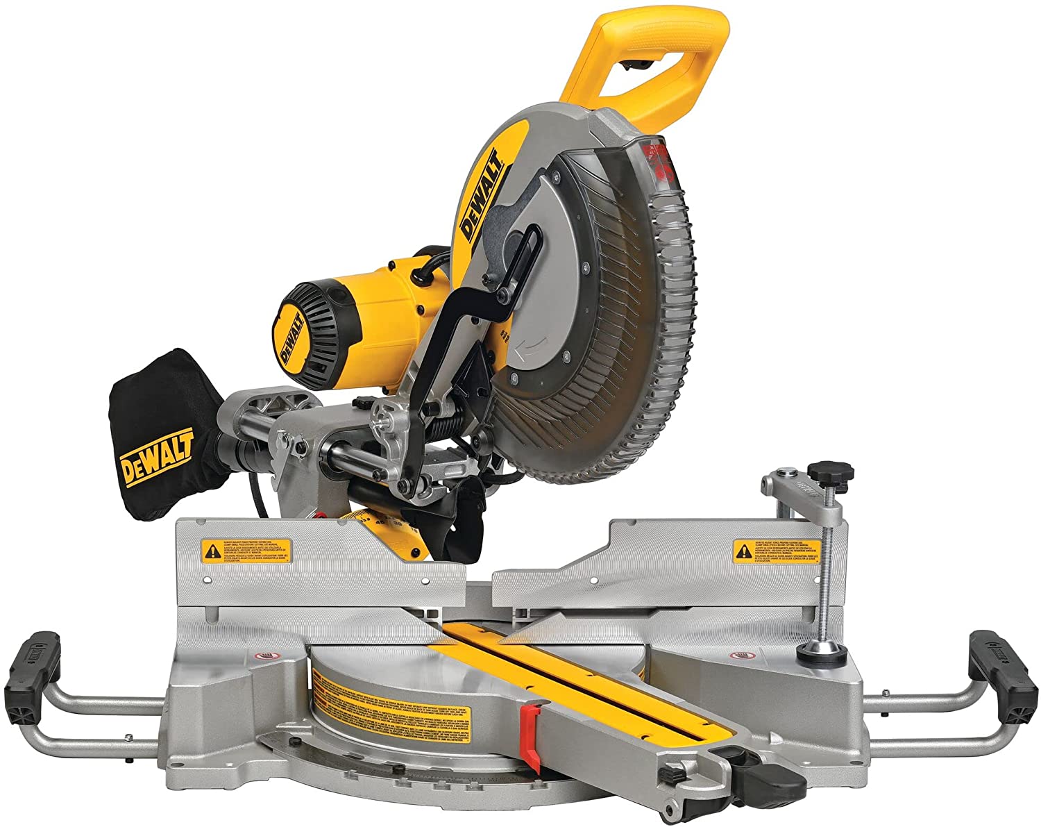 DEWALT DWS780 12-Inch Sliding Compound Miter Saw, Double Bevel - เลื่อยตัดองศาสไลด์ 12" เอียงตัดได้สองข้าง Dewalt รุ่น DWS780