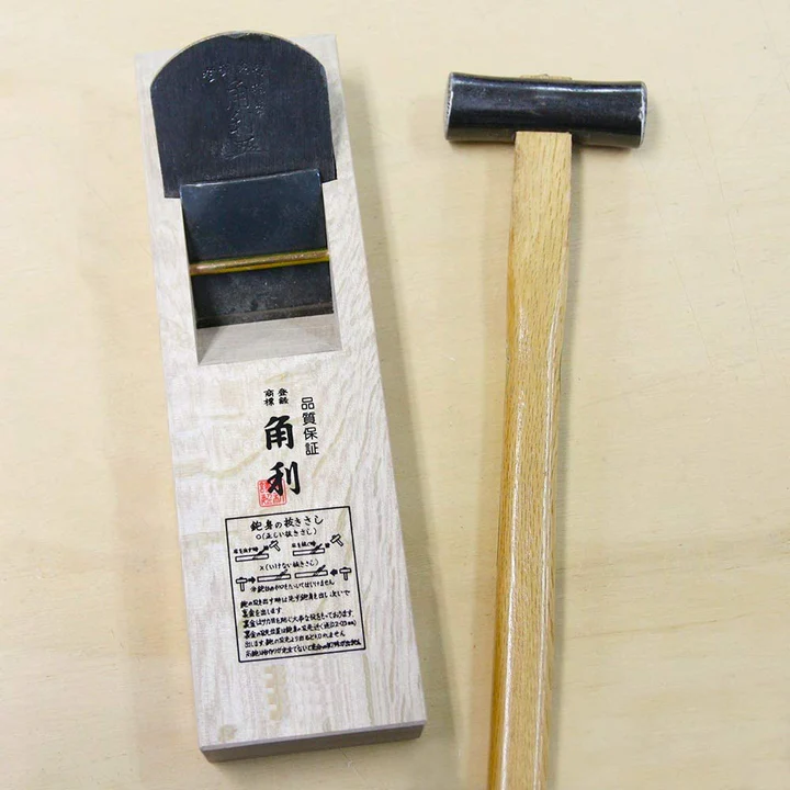 KAKURI AOGAMI Blue Paper Steel #2 Wooden Hand Planes - กบไม้ญี่ปุ่นใบ AOGAMI สำหรับไสไม้ยี่ห้อ คาคูริ