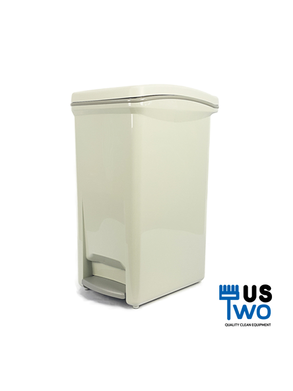 ถังขยะแบบเหยียบ ทรงเหลี่ยม 32 ลิตร