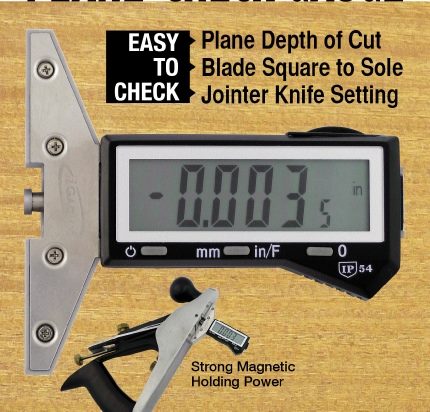 iGAGING 35-0908 - Digital Plane Check Gauge - ตัววัดความลึกใบกบ เครื่องไสชิด