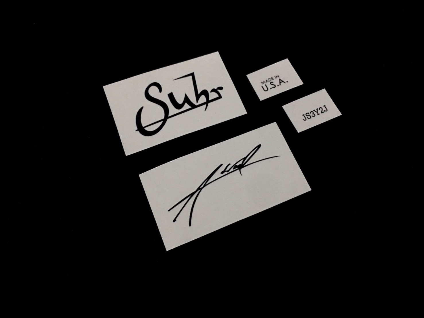 Suhr Andy Wood Signature