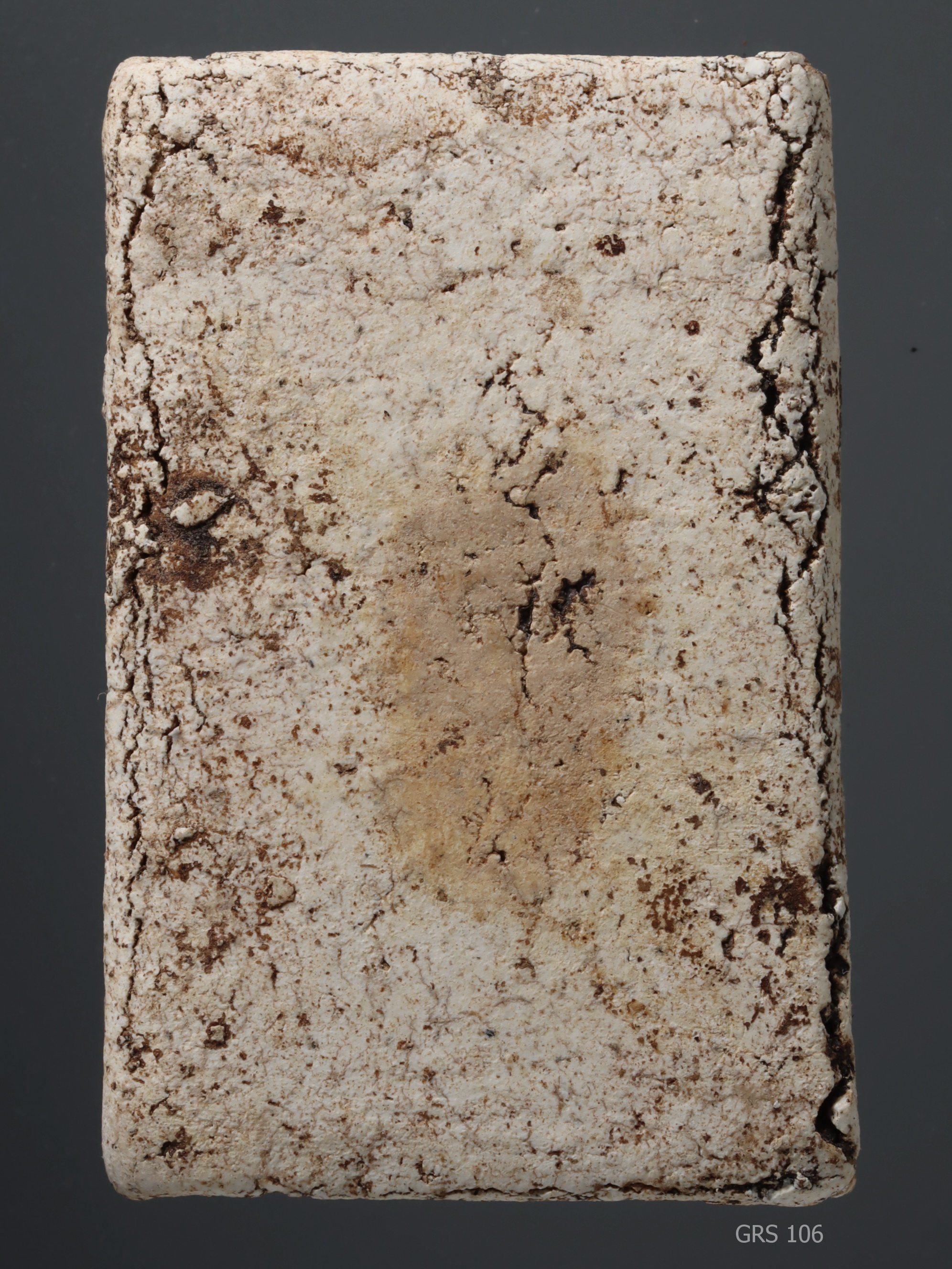 พระสมเด็จ พิมพ์ใหญ่ สัดส่วนทองคำ หลังปริ GRS 106