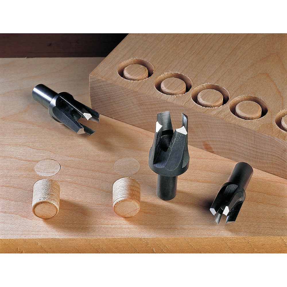 VERITAS Snug-Plug Cutters - 3 piece Metric Tapered Snug Plug Cutter Set (ชุดเจาะไม้ทำปลั๊กอุดรูสกรู แบบเตเปอร์ 3 ขนาด 6มม, 8มม และ 10 มม.)