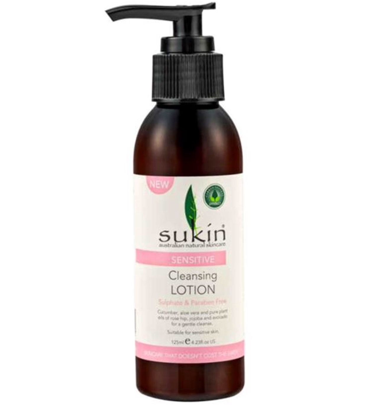 Sukin Sensitive Cleansing Lotion (125ml)