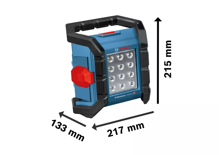 BOSCH GLI 18V-1200 C Cordless Light (Light only, without battery and charger) - ไฟส่องสว่าง ทำงานแบบไร้สายใช้แบตเตอรี่ Li-Ion 18v บ็อชรุ่น GLI 18V-1200 C (ตัวเปล่า ไม่มีแบตเตอรี่ ไม่มีแท่นชาร์จ) - 0601446700