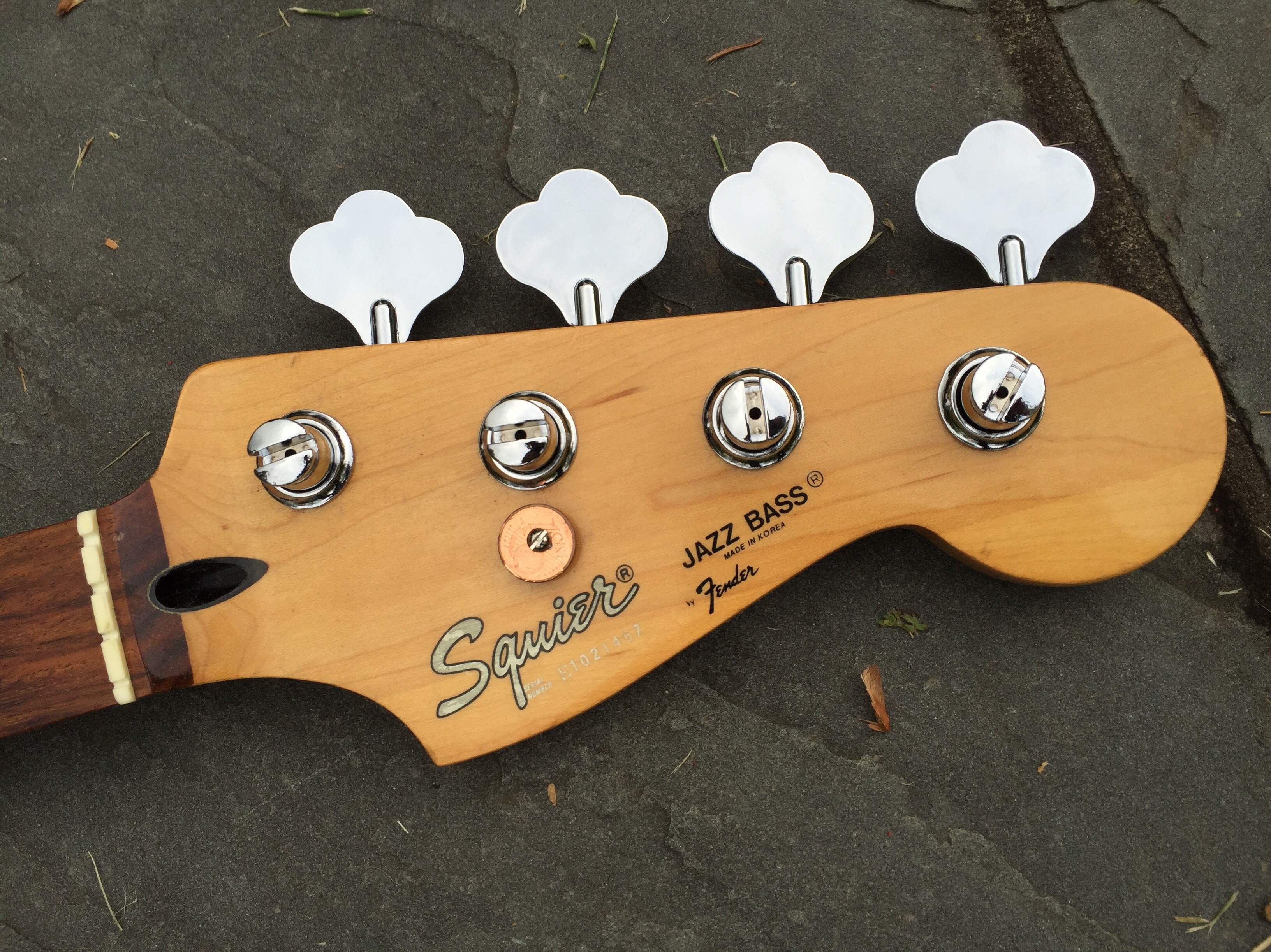 Squier Jazz Bass Silver Series Korea