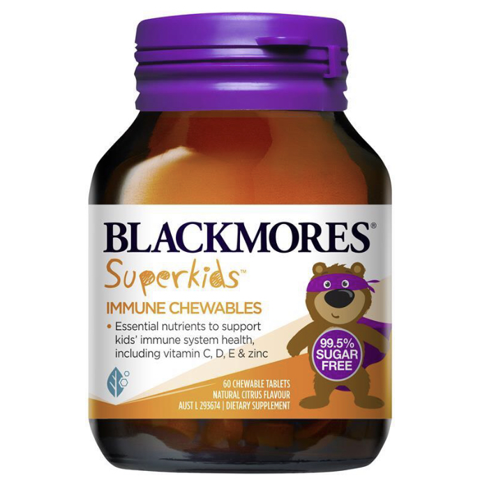 Blackmores Superkids Immune (60 เม็ดเคี้ยว)