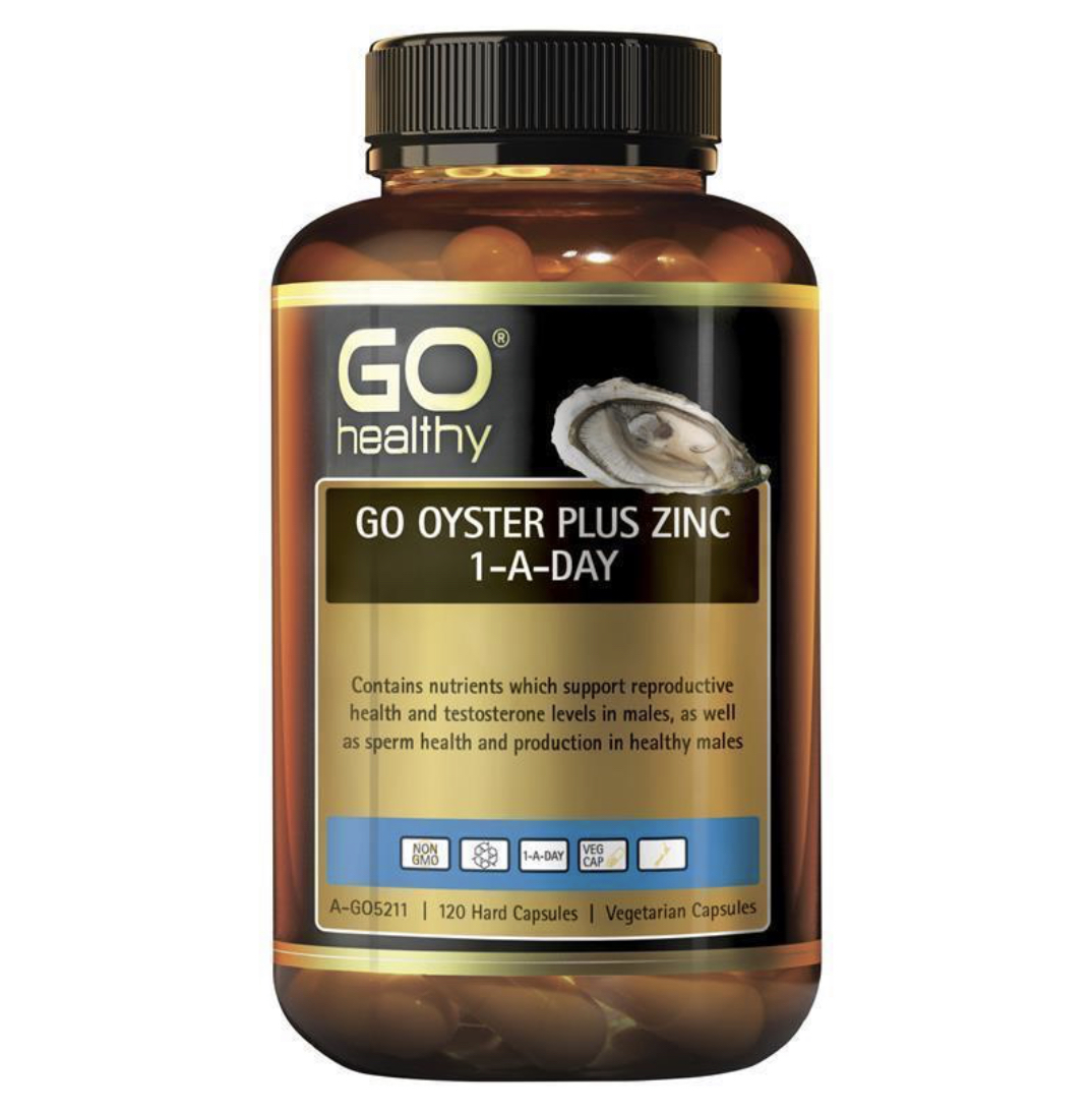 GO Healthy Oyster Plus Zinc 1-A-Day (120 เม็ด)