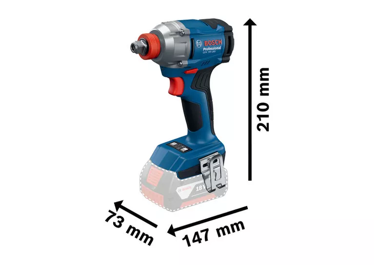 BOSCH GDX 18V-285 18V Cordless Impact Driver / Wrench - ไขควง/ บล็อคกระแทกไร้สาย บ๊อช มอเตอร์ไร้แปรงถ่าน 18 โวล์ท รุ่น GDX 18V-285