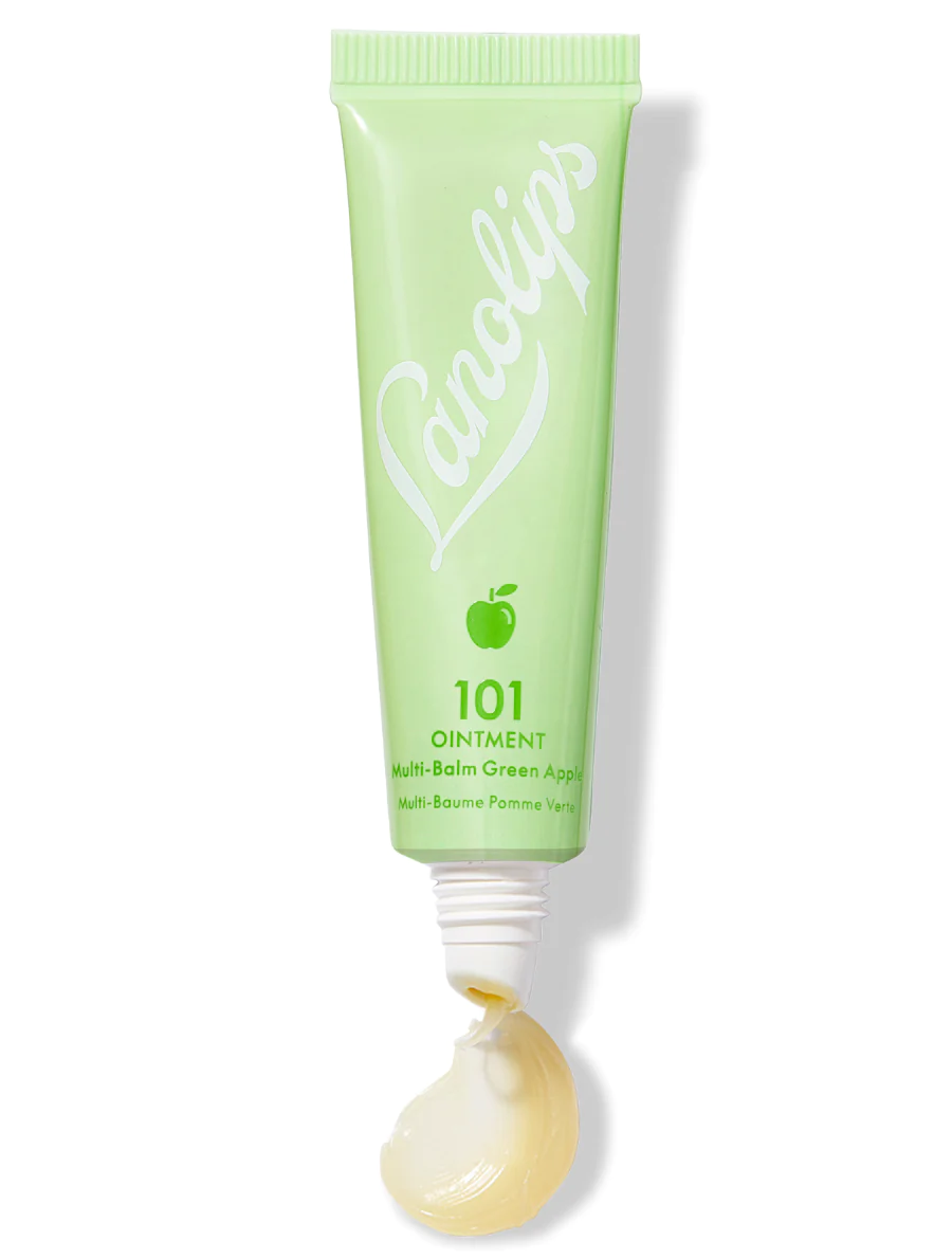 #พร้อมส่ง Lanolips 101 Ointment Multi-Balm Green Apple
