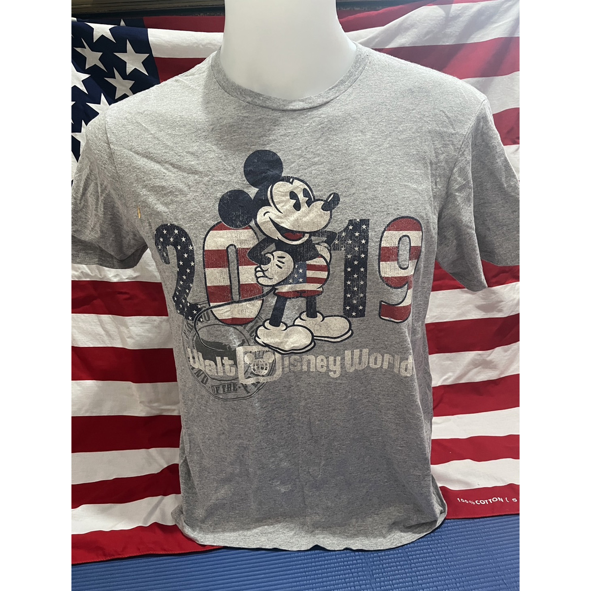 เสื้อมิกกี้เมาส์ วินเทจ Mickey Mouse T-Shirt Vingtage มือสอง