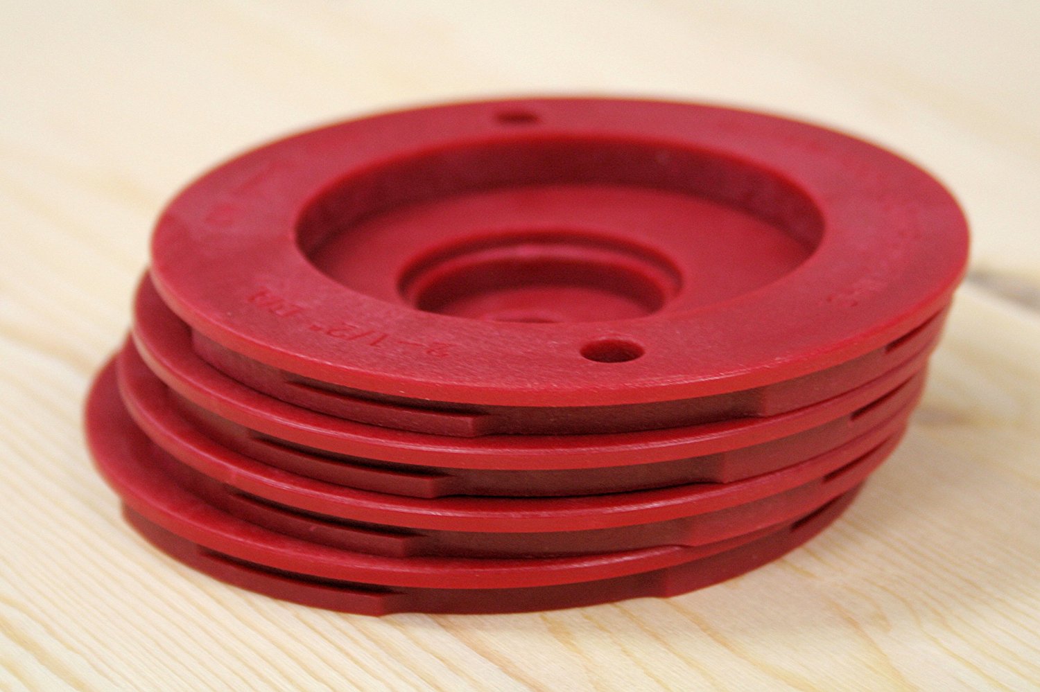 JessEm 4-Piece Tab-Loc Insert Ring Set- แผ่นช่องเปิดเพลทโต๊ะเร้าเตอร์ *