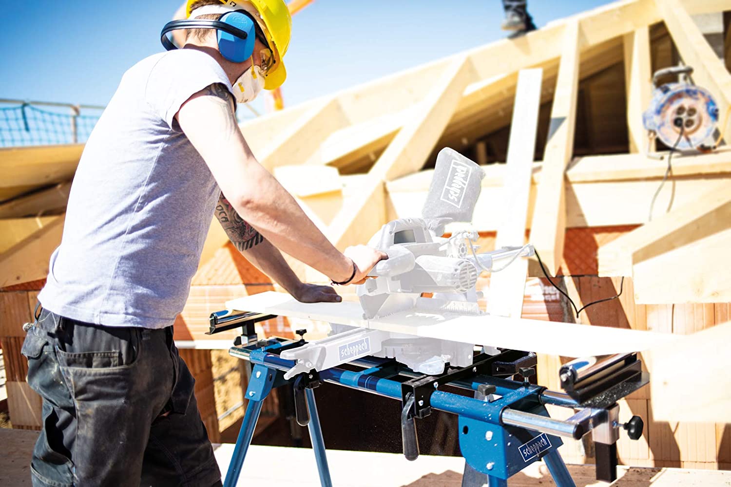 SCHEPPACH UMF1600 Miter Saws Stand - ขาวางเลื่อยตัดองศา SCHEPPACH รุ่น UMF1600