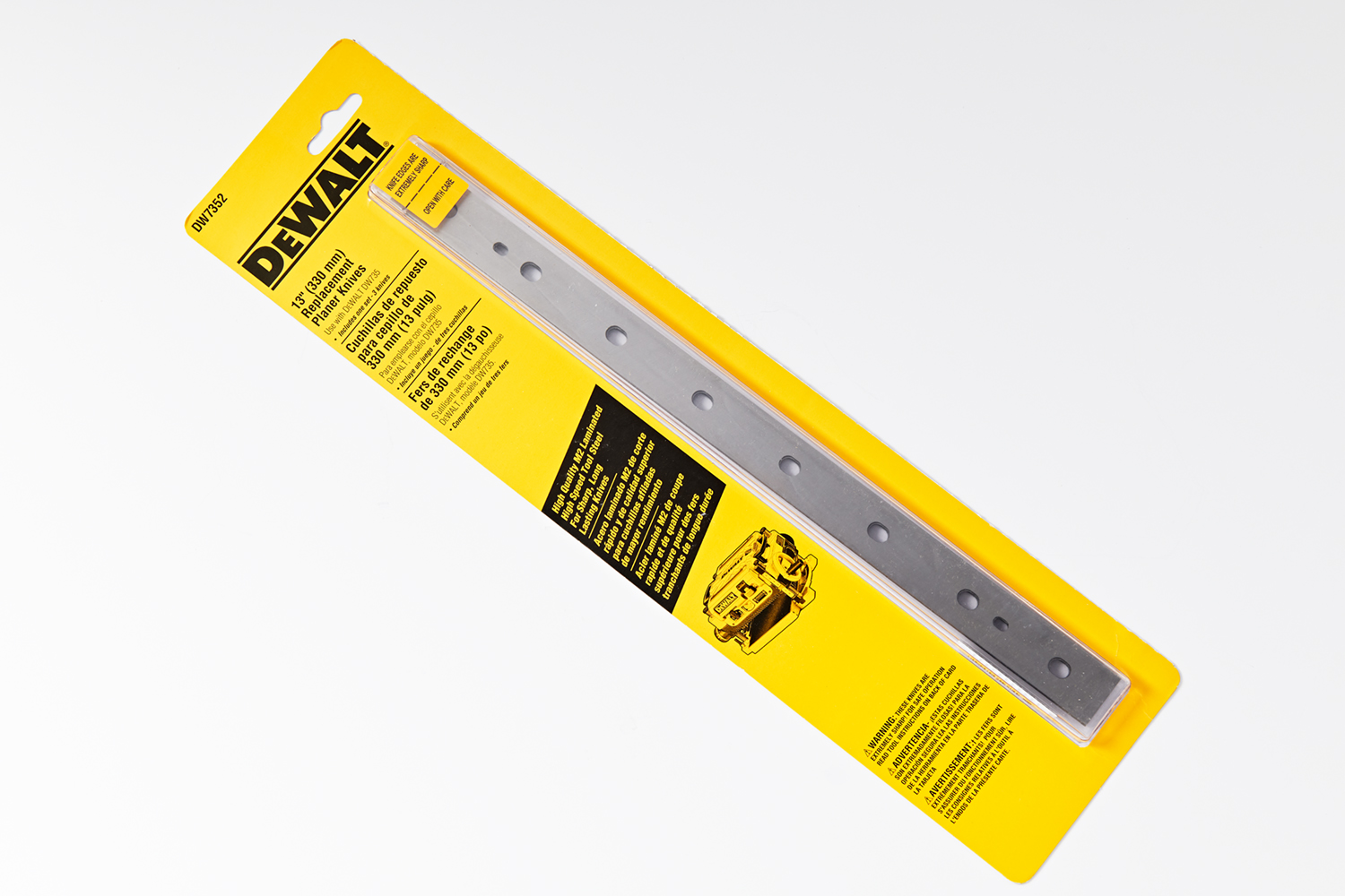 DEWALT DW7352 Original Replaceable Knives for DW735-KR 13-Inch Planer -ชุดใบมีด 3 ใบ อะไหล่แท้สำหรับใช้งานกับเครื่องรีด Dewalt DW735-KR