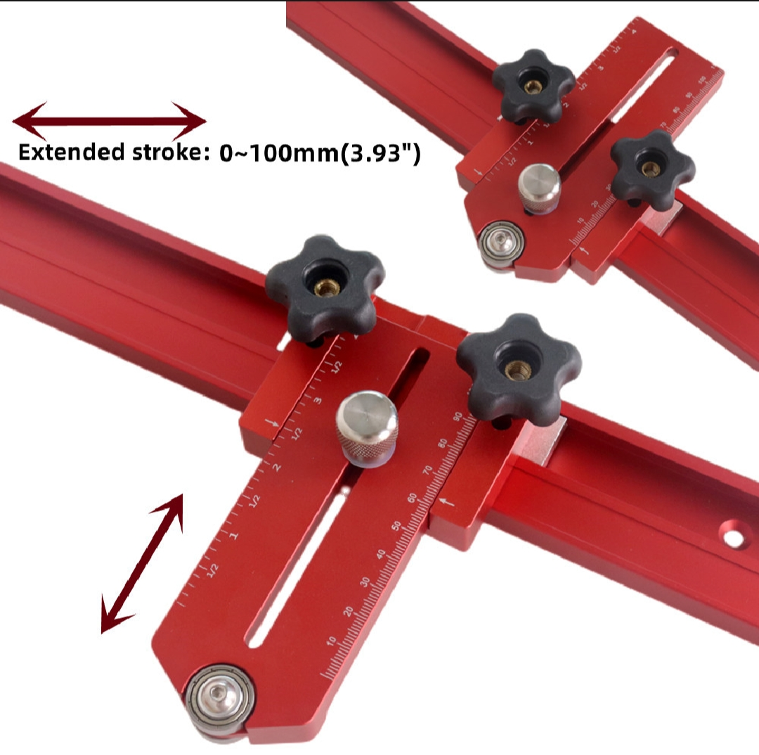 FNICEL TRG7100 - Thin Rip Guide Jig for Table Saw - จิ๊กช่วยตัดไม้บางตามเสี้ยน และการตัดไม้ขนาดเท่ากันซ้ำๆหลายๆชิ้น สำหรับโต๊ะเลื่อย